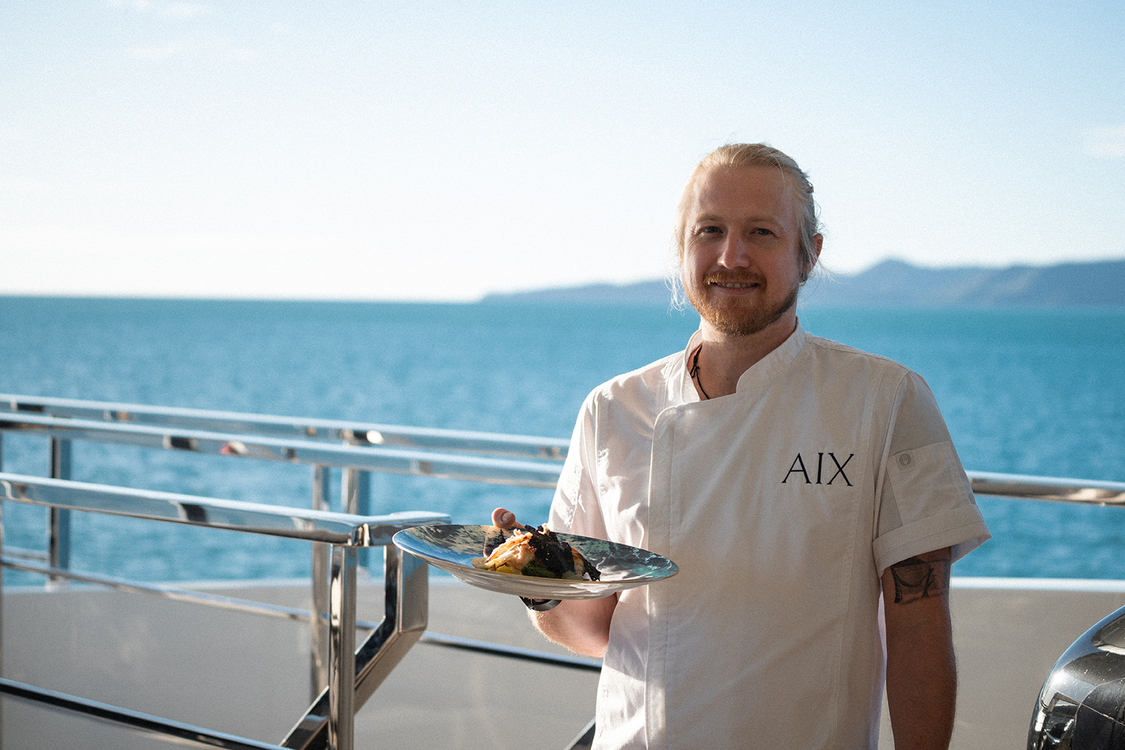 Chefs on Board: Jared McKellar, AIX charter yacht